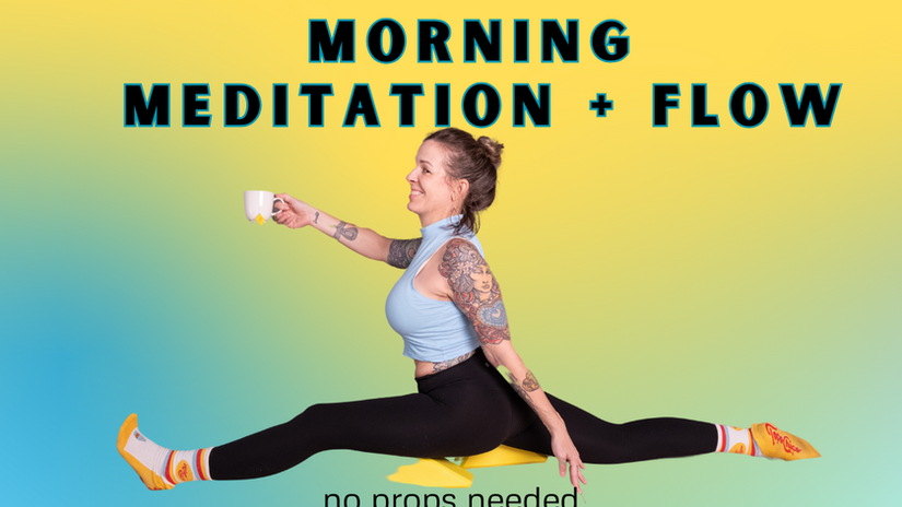 Morning Meditation + Vinyasa: Balance + Twist